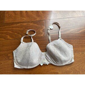 Motherhood Maternity Emma Coverage Underwire Maternity Nursing Bra Nude 38C